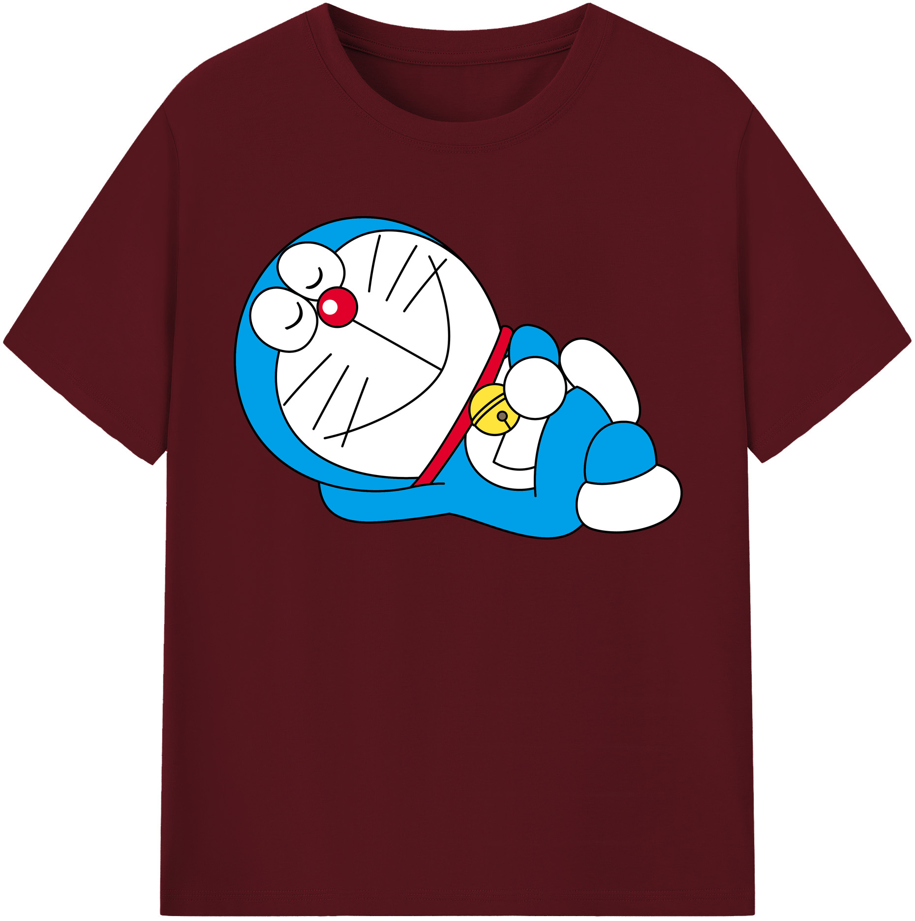 （画像用） ドラえもん Doraemon 綿100％半袖Tシャツ（フロントプリント）